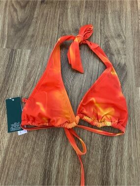 wild fable Bright Orange Bikini Top
